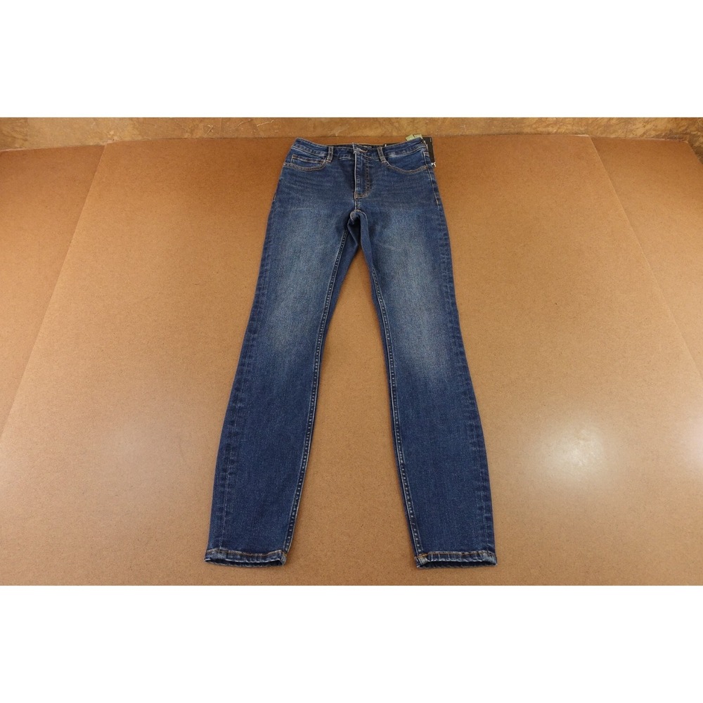 Frank & Oak Womens Size 25 Dark Wash Denim High Rise Debbie Skinny Fit Jeans NWT
